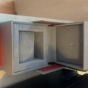 Michelle watch box with warranty book